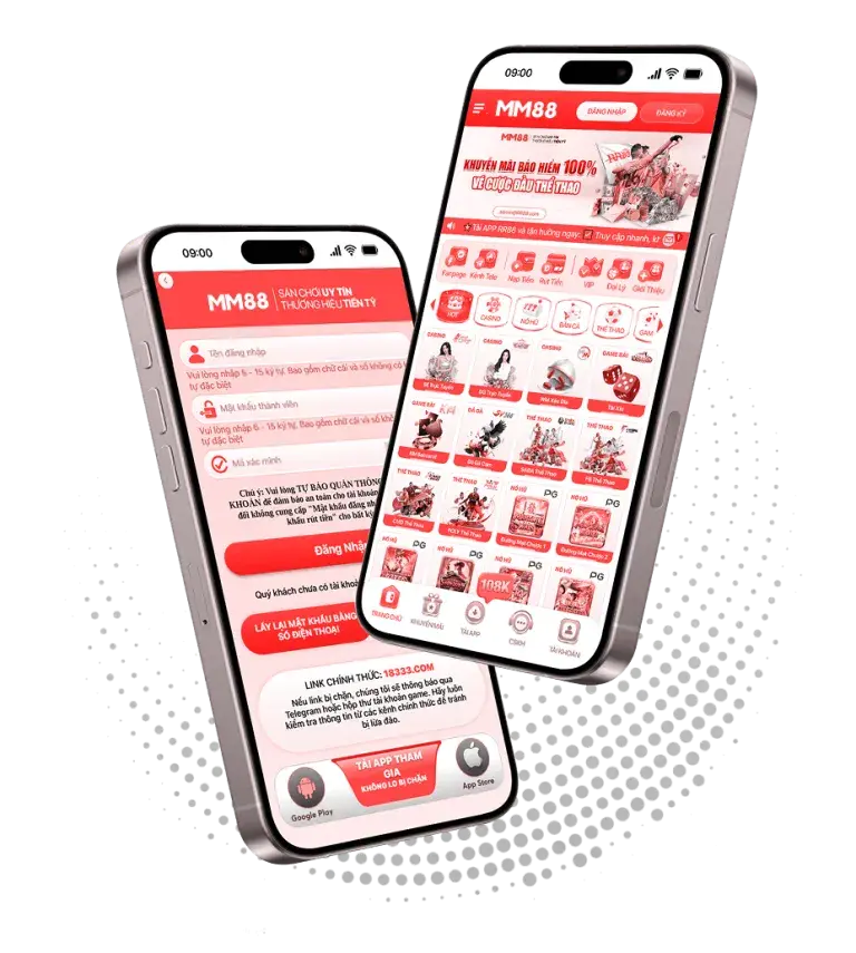 mockup tải app mm88